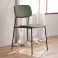 Esa Dining Chair - Faux Leather - Green