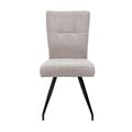 2 x Daisy Cobble Natural Fabric Dining Chair