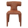 Milo Dining Chair - Set of 2 - Brown Fabric