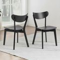 Roxby Dining Chair - Set of 2 - Black