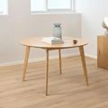 Roxby Round Dining Table - 4 Seater - 120cm - Oak