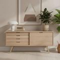 A Line Sideboard - 1 Door - Large - 160cm - White Oak