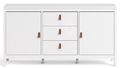 Barcelona White 2 Door Medium Sideboard