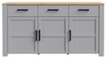 Bohol Grey 3 Door Medium Sideboard