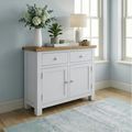 Lundy Small Sideboard - 2 Door - Grey Painted