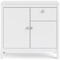 Madrid White 2 Door Small Sideboard