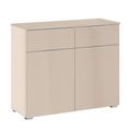 Rauch Alabama 2 Door Small Sideboard - 80cm - Champagne