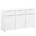 Rauch Alabama 3 Door Medium Sideboard - 120cm - Alpine White