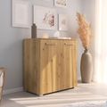 Rauch Evelyn 2 Door Small Sideboard - 80cm - Wild Oak