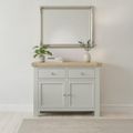 Salcombe Sideboard - 2 Door Small - 110cm - Grey Oak