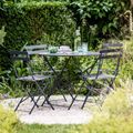 Rive Outdoor Droite Bistro Set Large Carbon