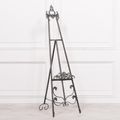 French Style Metal Easel - Antiqued Silver