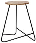 Ravi Mango Wood Round Stool 38cm x 51