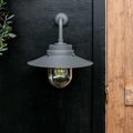 Semington Wall Light Charcoal Steel