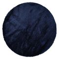 Cloudy Round Rug - High Pile Shaggy - CDG2326 - Blue - Sizes Available
