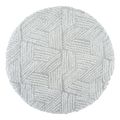 Cloudy Round Rug - High Pile Shaggy - CDG2320 - Grey - Sizes Available