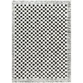 Freud Rug - Checkered - Ivory & Black - Sizes Available