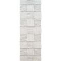 Architect Galey Alix Runner - Modern Scandi High Pile - GAAR2300 - Ivory & Black - 80cm x 220cm