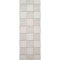 Architect Galey Alix Runner - Modern Scandi High Pile - GAAR2301 - Ivory & Dark Brown - 80cm x 220cm