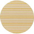 Eagean Round Rug - EAG2424 - Yellow - 160cm x 160cm