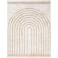 Fossay Rug - Machine Washable Modern Shaggy - FSG2311 - Beige - Sizes Available