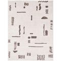 Fossay Rug - Machine Washable Modern Shaggy - FSG2300 - Ivory - Sizes Available