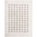 Fossay Rug - Machine Washable Modern Shaggy - FSG2322 - Medium Ivory & Grey - Sizes Available