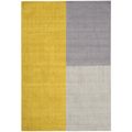 Contemporary Design Blox Rug - Mustard - Sizes Available