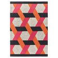 Contemporary Design Camden Rug - Orange - Sizes Available