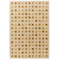 Contemporary Design Dotty Rug - Gold - Sizes Available