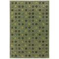 Contemporary Design Dotty Rug - Green - Sizes Available