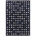 Contemporary Design Dotty Rug - Navy - Sizes Available