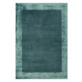 Contemporary Plain Ascot Rug - Aqua Blue - Sizes Available