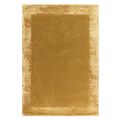 Contemporary Plain Ascot Rug - Gold - Sizes Available