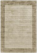 Contemporary Plain Blade Rug - Border 03 - Smoke Putty - Sizes Available