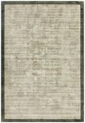 Contemporary Plain Blade Rug - Border 05 - Sage Olive - Sizes Available