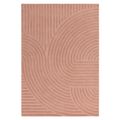 Contemporary Plain Hague Rug - Blush - Sizes Available