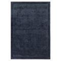 Contemporary Plain Rise Rug - Navy - Sizes Available