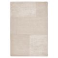 Contemporary Plain Tate Tonal Textures Rug - Ivory - Sizes Available