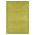 Contemporary Plain York Rug - Green - Sizes Available