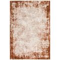 Easy Kuza Rug - Border - Terracotta - Sizes Available
