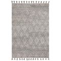 Natural Weaves Rug - Nepal - Grey and Black - Diamond - Sizes Available