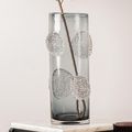 Vase - Handmade - Smoke Grey Forest Glass - Small