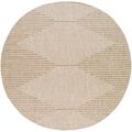 Eagean Round Rug - EAG2419 - Brown - 160cm x 160cm