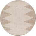 Eagean Round Rug - EAG2421 - Brown - 160cm x 160cm