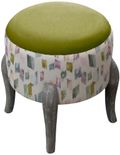 Arwen Finn Footstool - Meadow - Printed