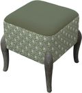 Ralf Footstool - Sage - Printed