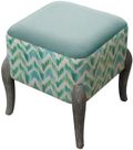 Savannah Ralf Footstool - Isla - Printed