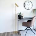 Yacolt Floor Lamp - Brass Metal
