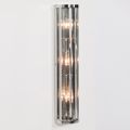 Deco Wall Light - Chrome and Glass - 71cm